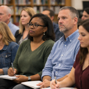 Training for behavioral classrooms professional development session